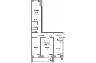 Продается Трехкомнатная квартира, ул. Промышленная, 31