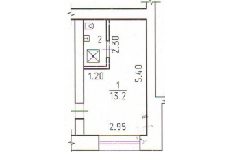 Продается Однокомнатная квартира, 9 Января, 257
