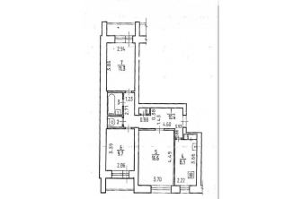 Продается Трехкомнатная квартира, Пушкинская, 118